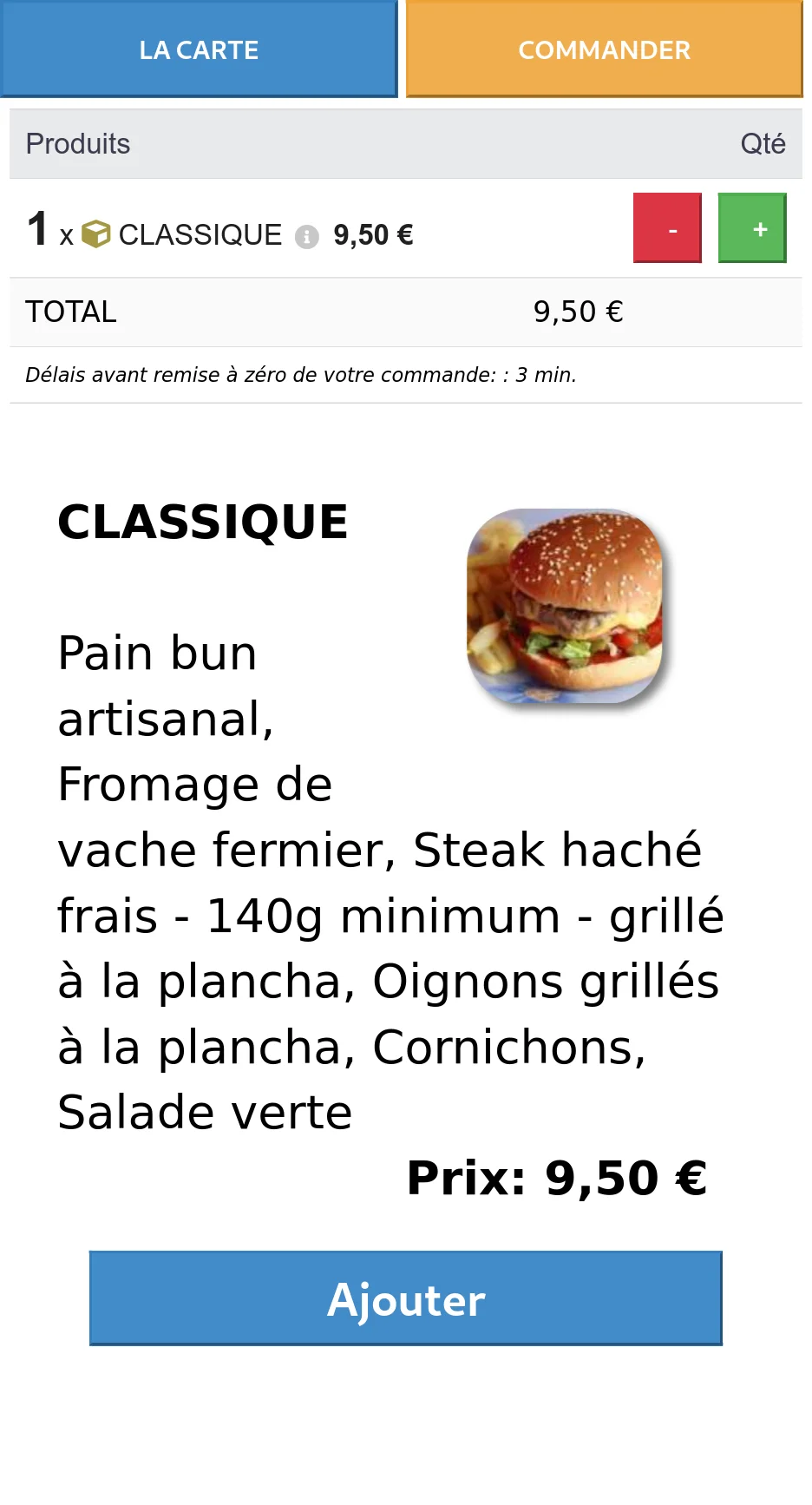 Produit sans options