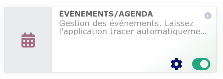 Module Évènements / Agenda