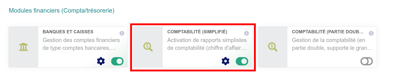 Activez le module