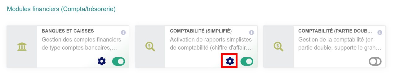 Puis allez dans sa configuration