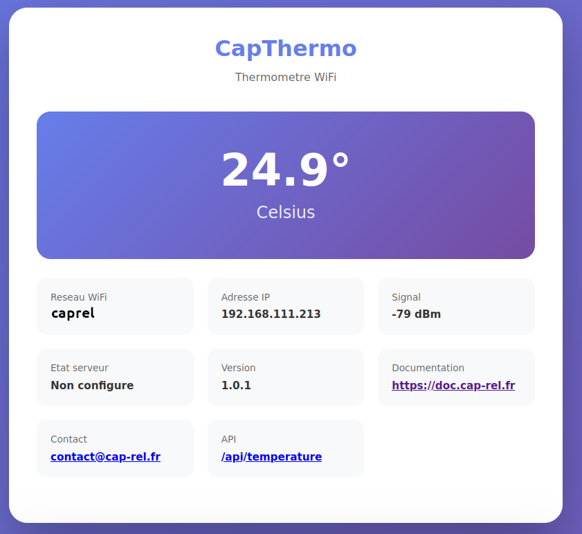 Nouvelle interface de configuration 2025 de l'ESP32
